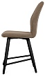 стул Кальяри полубарный-мини нога черная h500 (Т184 кофе с молоком)
