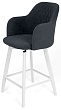 стул Эспрессо-1 полубарный нога белая 600 360F47 (Т177 графит)